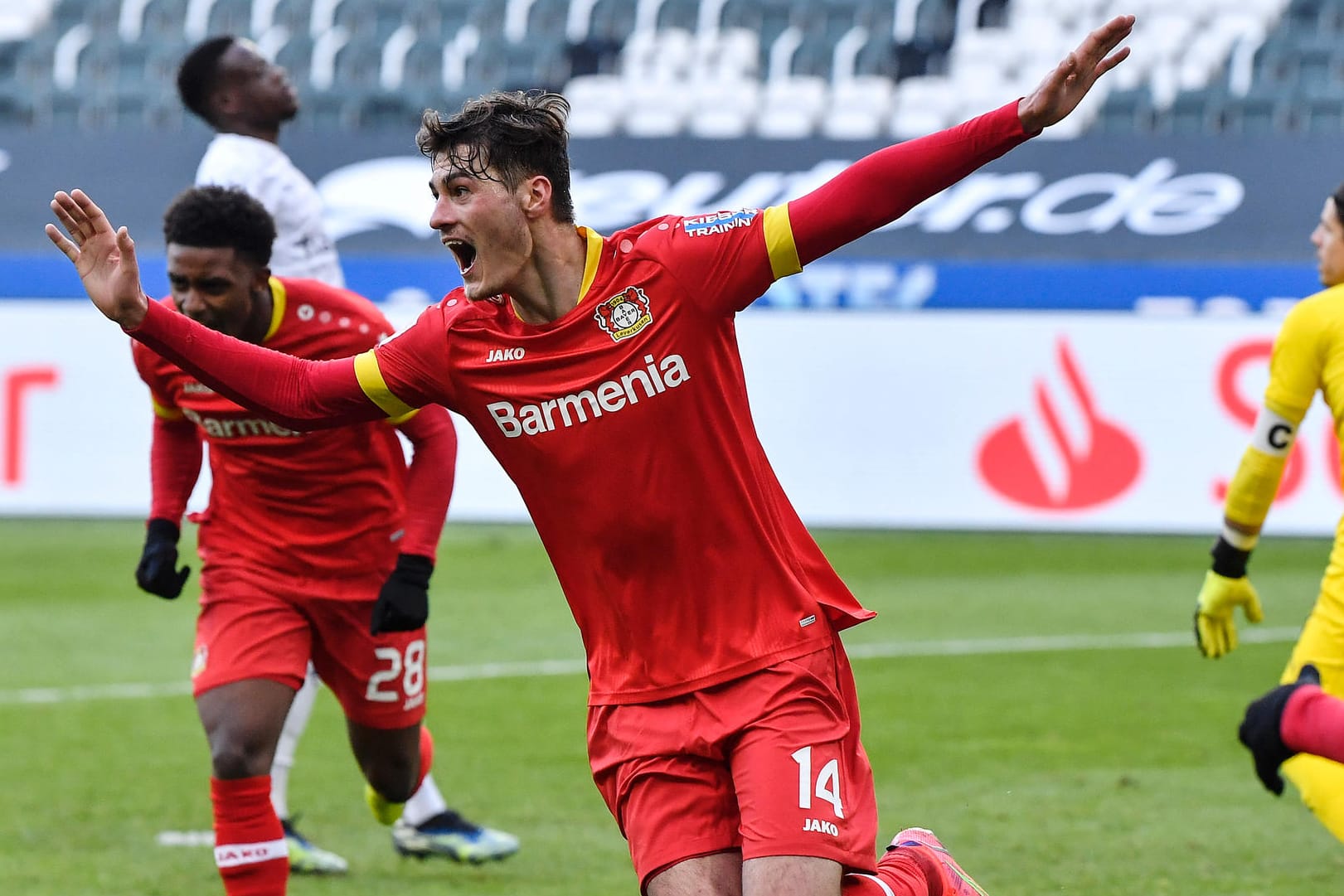 Patrik Schick: Der Leverkusener Stürmer erzielte gegen Gladbach das Tor des Tages.