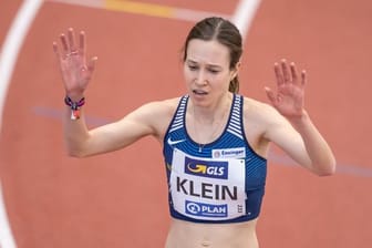 Klein hat bei der Hallen-Leichtathletik-EM die Bronzemedaille über 1500 Meter gewonnen.