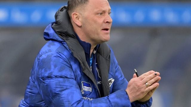 Pal Dardai feierte mit Hertha BSC einen Heimsieg. Pal Dardai feierte mit Hertha BSC einen Heimsieg.