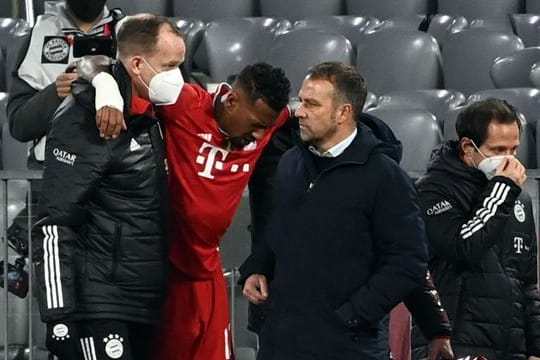 Bayern-Star Jérôme Boateng musste in der Partie gegen den BVB verletzt ausgewechselt werden.