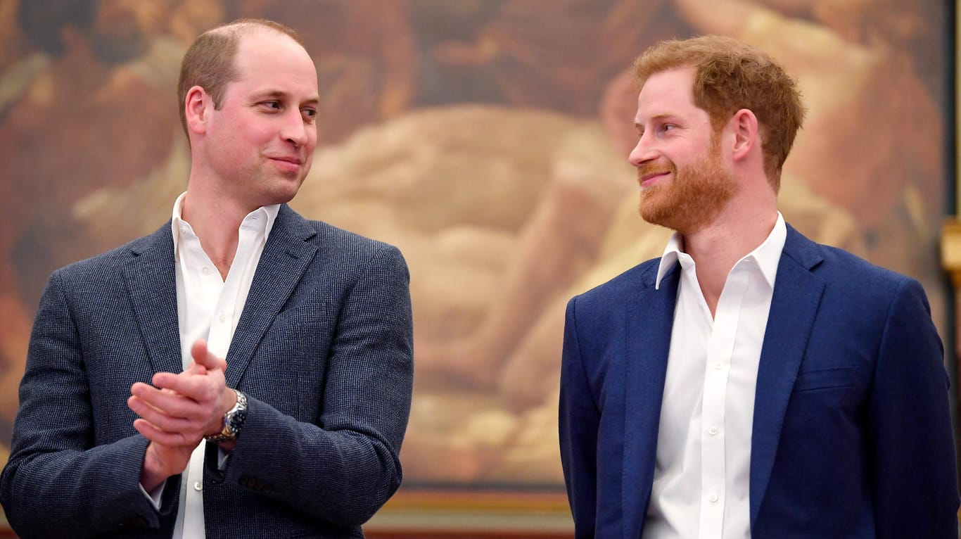 Prinz William und Prinz Harry: Das Verhältnis der Brüder ist gestört.