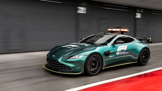 Auch Aston Martin wird nun ein Safety Car stellen.