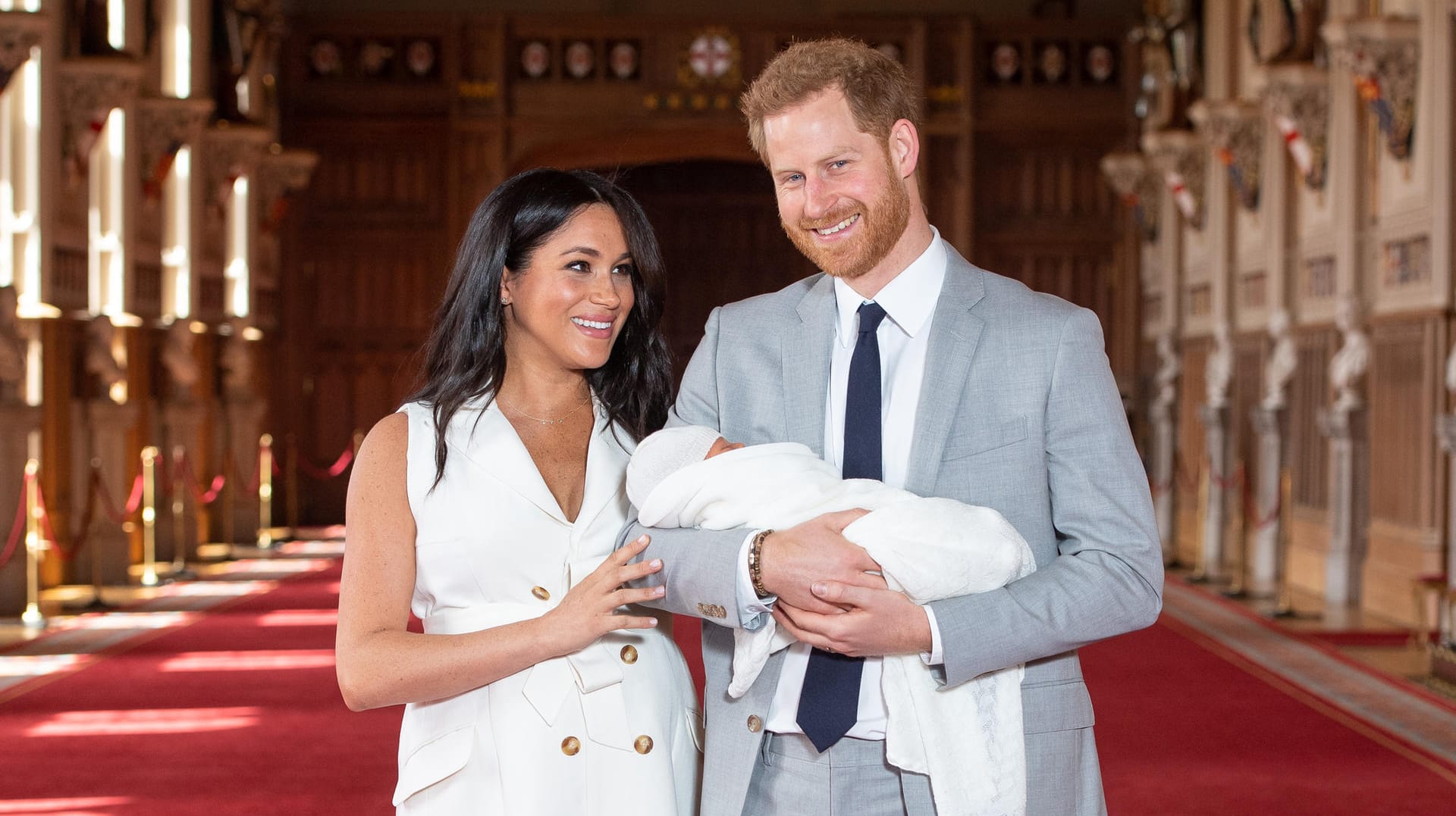 Archie: Der Sohn von Harry und Meghan kam ein Jahr nach der Hochzeit zur Welt.