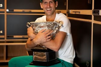 Novak Djokovic gewann im Februar die Australian Open.
