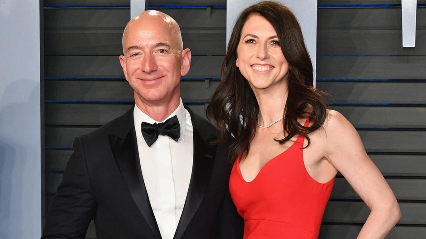 Jeff Bezos und MacKenzie Scott: Mehr als 25 Jahre waren sie ein Paar.