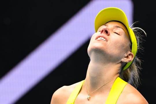 Führte im letzten Satz schon 4:1 und verlor noch: Angelique Kerber.