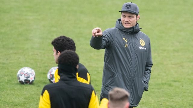 BVB-Trainer Edin Terzic bereitet sein Team auf das Rückspiel gegen den FC Sevilla vor.