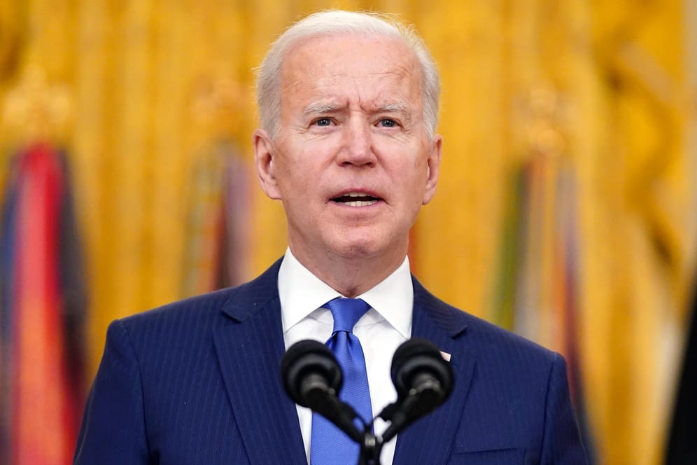 Joe Biden bei einem Event zum Weltfrauentag: Der neue US-Präsident nominiert zwei Generalinnen für hochrangige Posten in der US-Armee.