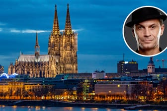Der Kölner Dom in der Abenddämmerung: Peter Brings schreibt regelmäßig darüber was ihn bewegt. Er findet, seiner Heimatstadt Köln würde etwas mehr Kölscher Klüngel wieder gut tun.