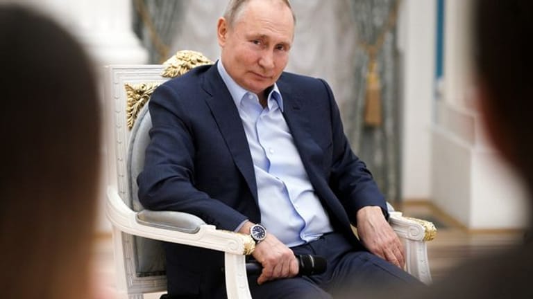 Russlands Präsident Wladimir Putin am vergangenen Donnerstag während einer Veranstaltung im Kreml.