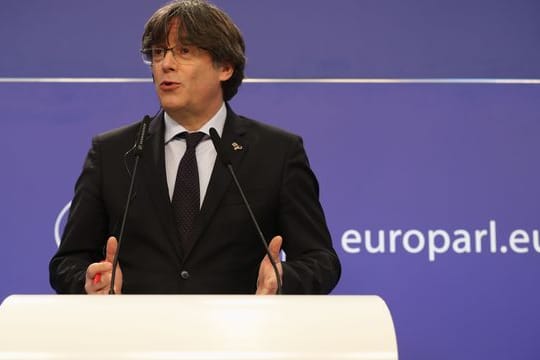 "Ein trauriger Tag für das EU-Parlament": Carles Puigdemont.