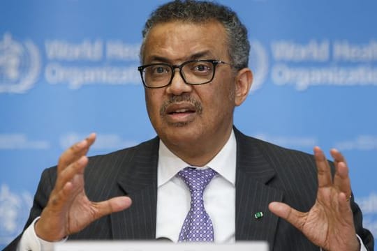 Tedros Adhanom Ghebreyesus, Generaldirektor der Weltgesundheitsorganisation (WHO).