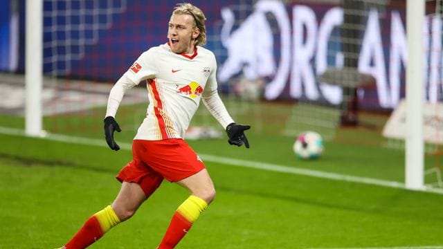 Fühlt sich in der Königsklasse wohl: Leipzigs Emil Forsberg.