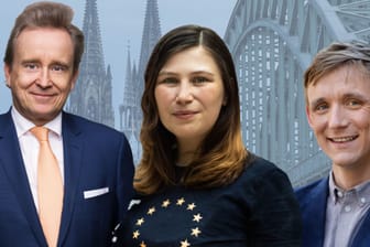 Bernd Petelkau (CDU), Jennifer Glashagen (Volt) und Lino Hammer (Die Grüne): Im exklusiven Interview sprachen die drei Fraktionsspitzen über Kölns drängendste Themen.