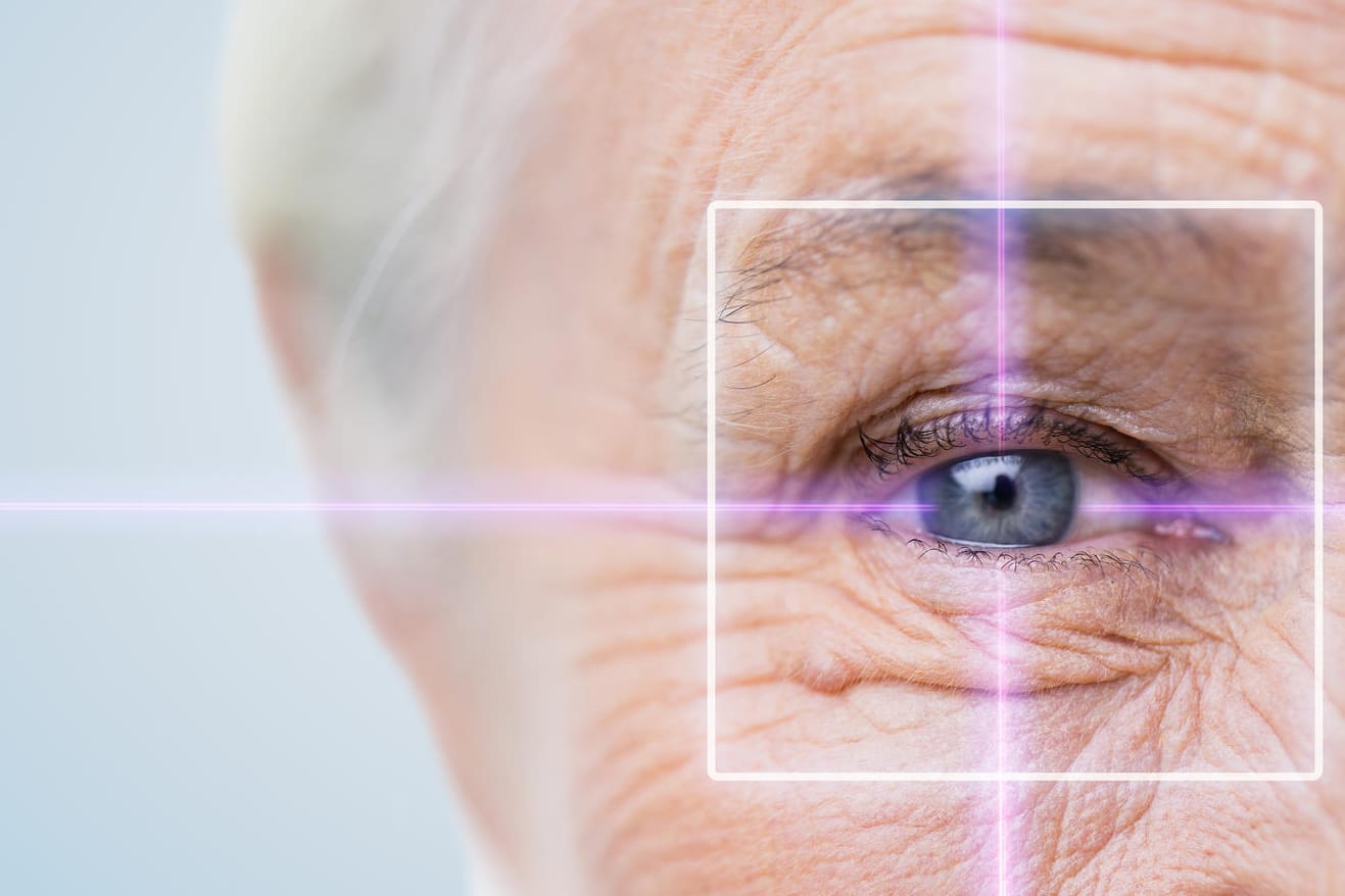 Augen: Der Hauptrisikofaktor eines Glaukoms ist ein erhöhter Augeninnendruck. Medikamentöse Tropfen und Laserbehandlungen können helfen, die Krankheit zu stoppen.