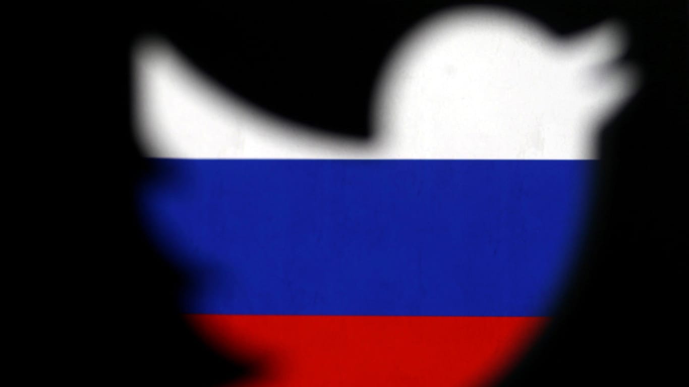 Twitter in Russland: Russland hat den Zugang zur Plattform eingeschränkt.