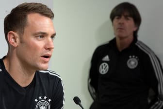 Torhüter Manuel Neuer möchte Bundestrainer Joachim Löw bei der EM möglichst erfolgreich verabschieden.