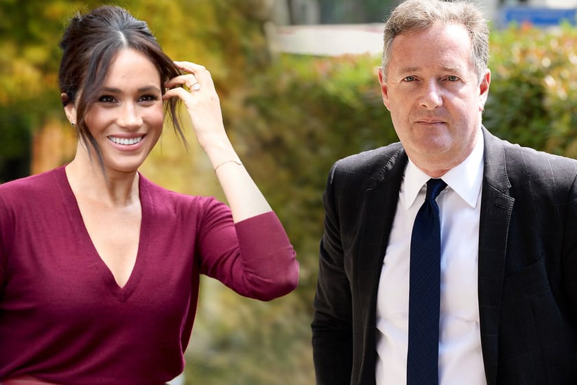 Herzogin Meghan und Piers Morgan: Die beiden hatten offenbar mal eine freundschaftliche Beziehung zueinander.