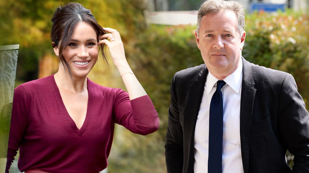 Herzogin Meghan und Piers Morgan: Die beiden hatten offenbar mal eine freundschaftliche Beziehung zueinander.