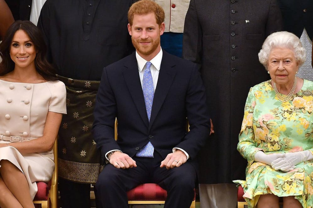 Herzogin Meghan und Prinz Harry: Die Queen hat sich zu den Anschuldigungen geäußert, die die beiden in einem TV-Interview gegen das Königshaus erhoben haben.