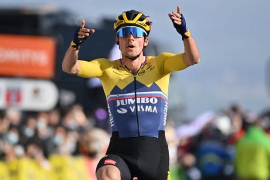 Auftaktsieger von Tirreno–Adriatico 2021: Wout van Aert.