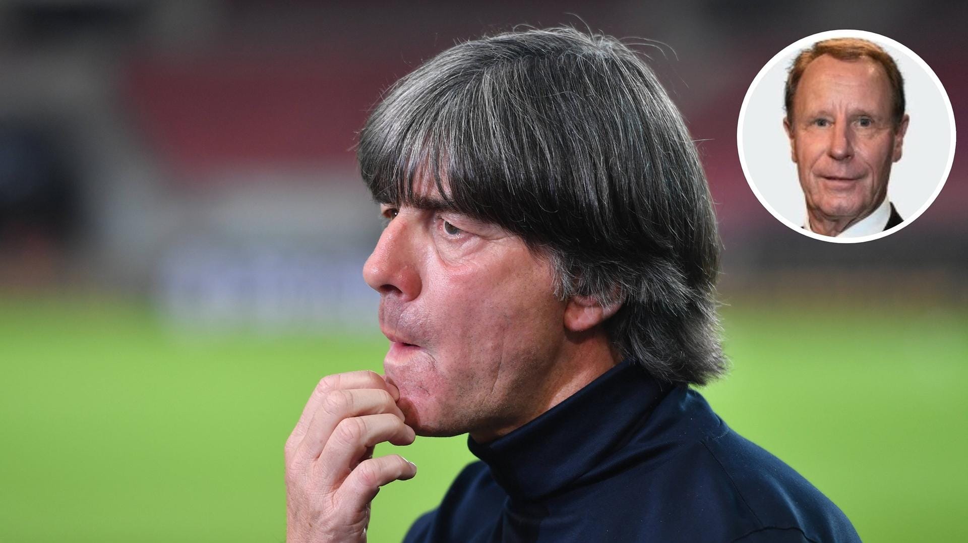 Wie könnte es für Joachim Löw nach der EM weitergehen? Darüber hat sich t-online-Kolumnist Berti Vogts (r.) Gedanken gemacht.