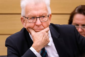 Winfried Kretschmann: Baden-Württembergs Ministerpräsident sieht die Gründung der neuen Bewegung "Klimaliste" kritisch.