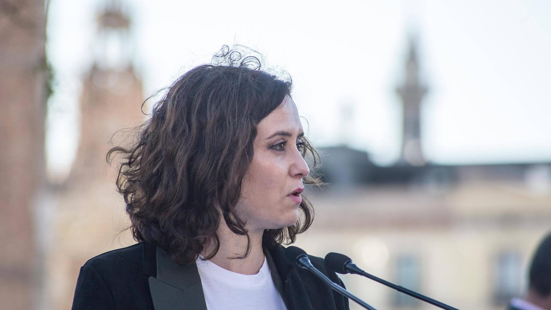 Isabel Díaz Ayuso: Die Regionalpräsidentin trat am Mittwoch überraschend zurück. Isabel Díaz Ayuso: Die Regionalpräsidentin trat am Mittwoch überraschend zurück.