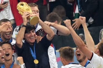 Der Höhepunkt von Joachim Löw als Bundestrainer: Der WM-Sieg 2014 in Rio.