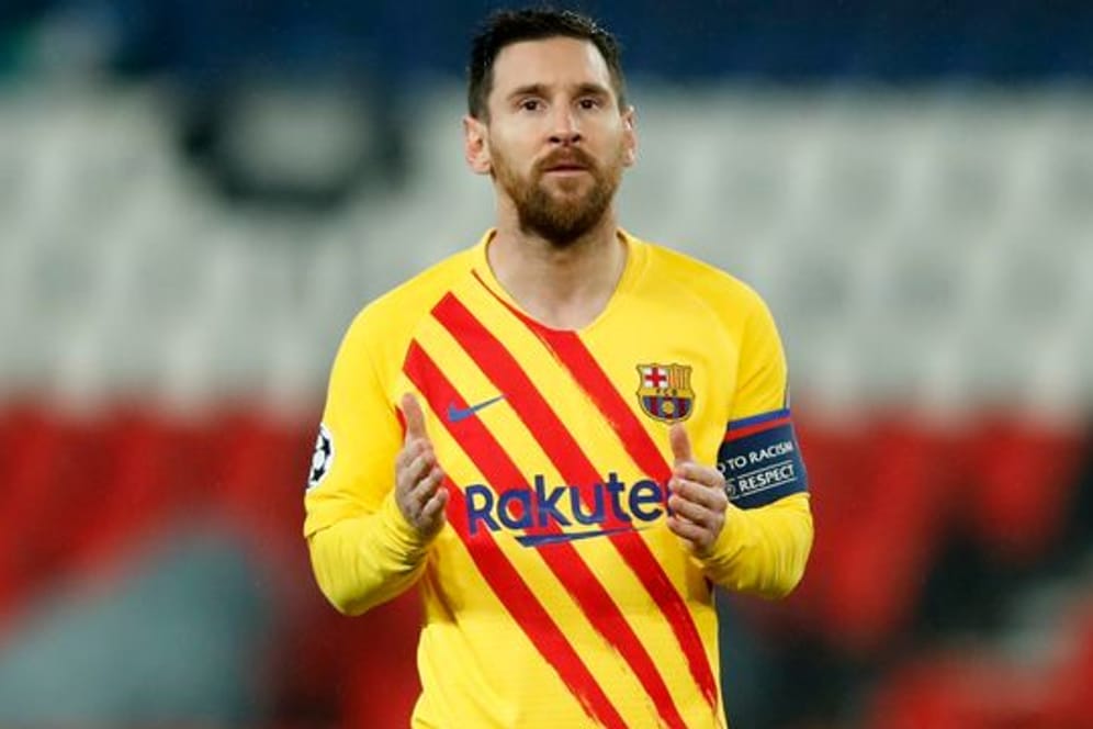Schied mit dem FC Barcelona in der Champions League aus: Lionel Messi.