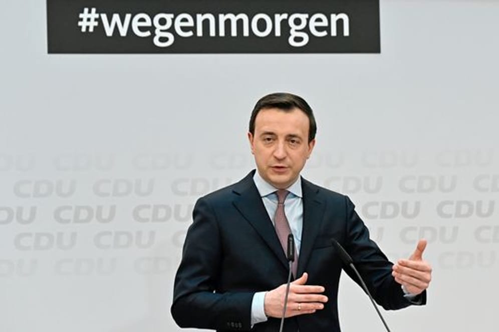 Mit Blick auf die sogenannte Maskenaffäre räumt Generalsekretär Ziemiak ein, diese habe die CDU erschüttert.
