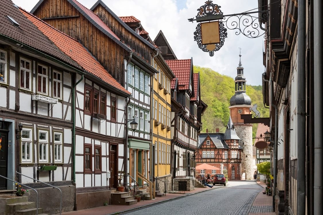 Das Hotel Zum Bürgergarten liegt im idyllischen Luftkurort Stolberg im Südharz.