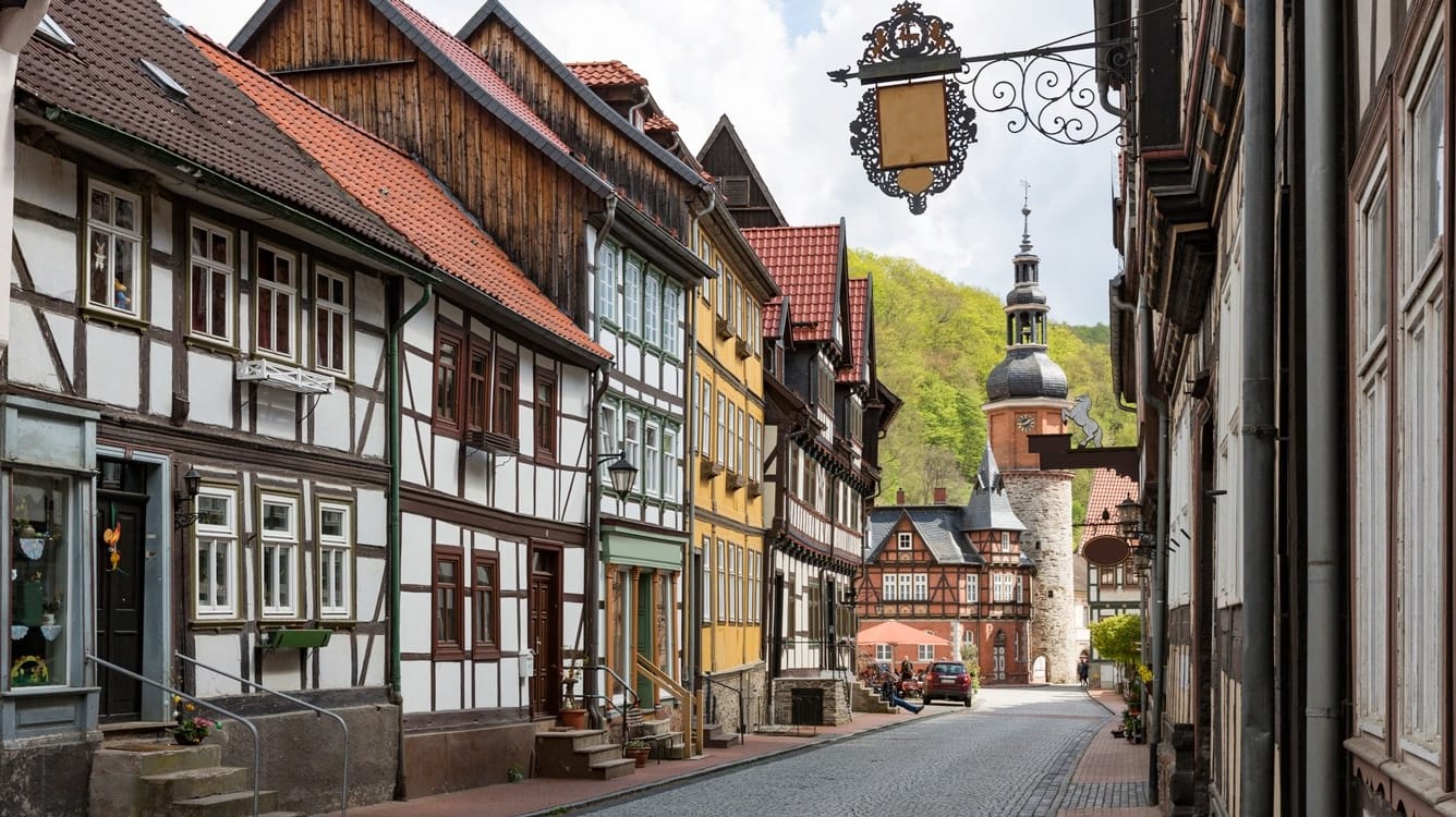 Das Hotel Zum Bürgergarten liegt im idyllischen Luftkurort Stolberg im Südharz.