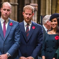 Prinz William mit Harry und Meghan: Nach dem Interview seines Bruders und dessen Frau mit Oprah Winfrey hat er sich erstmals dazu geäußert.