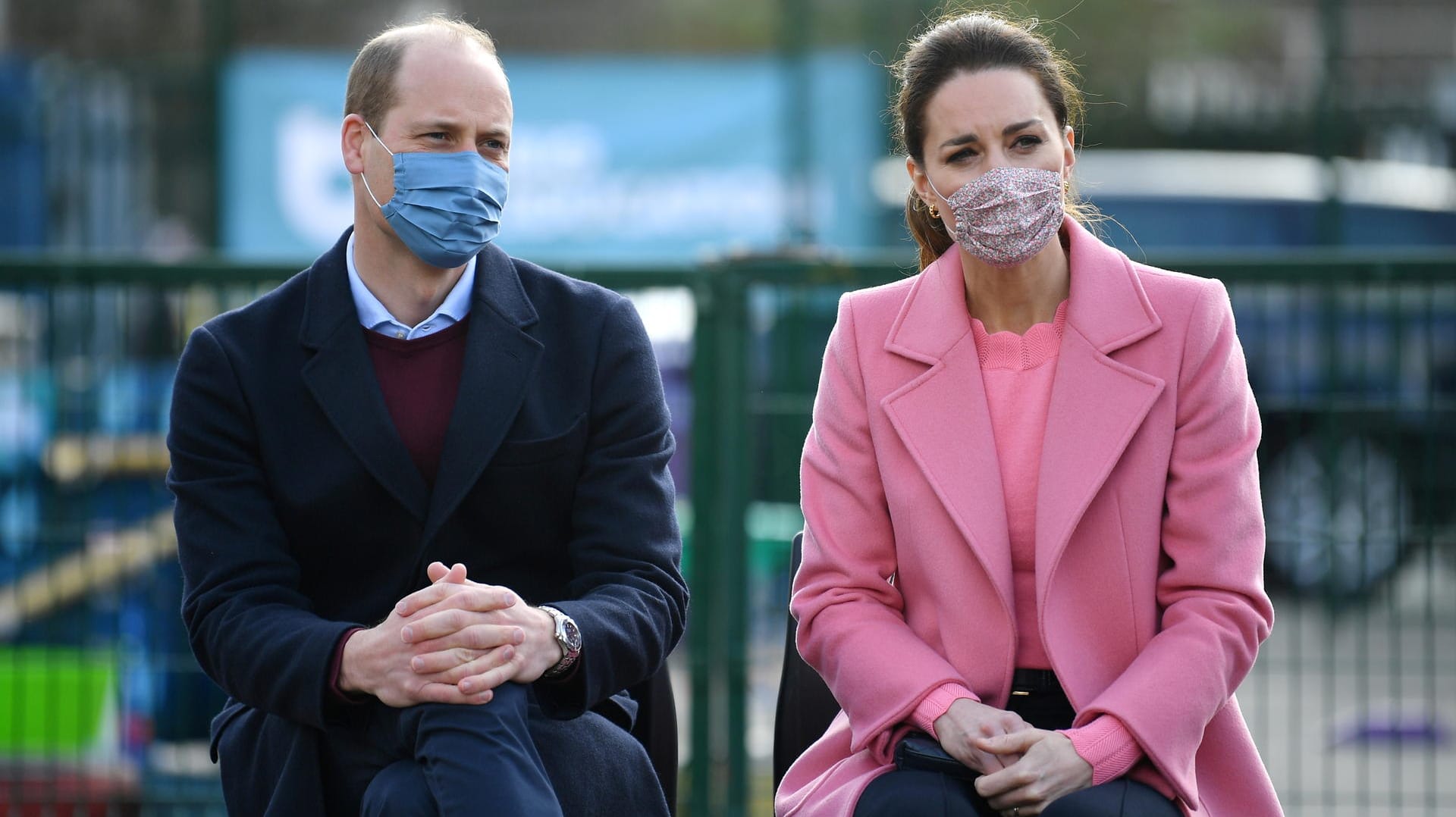 Prinz William und Herzogin Kate bei ihrem Termin am Donnerstag in London.