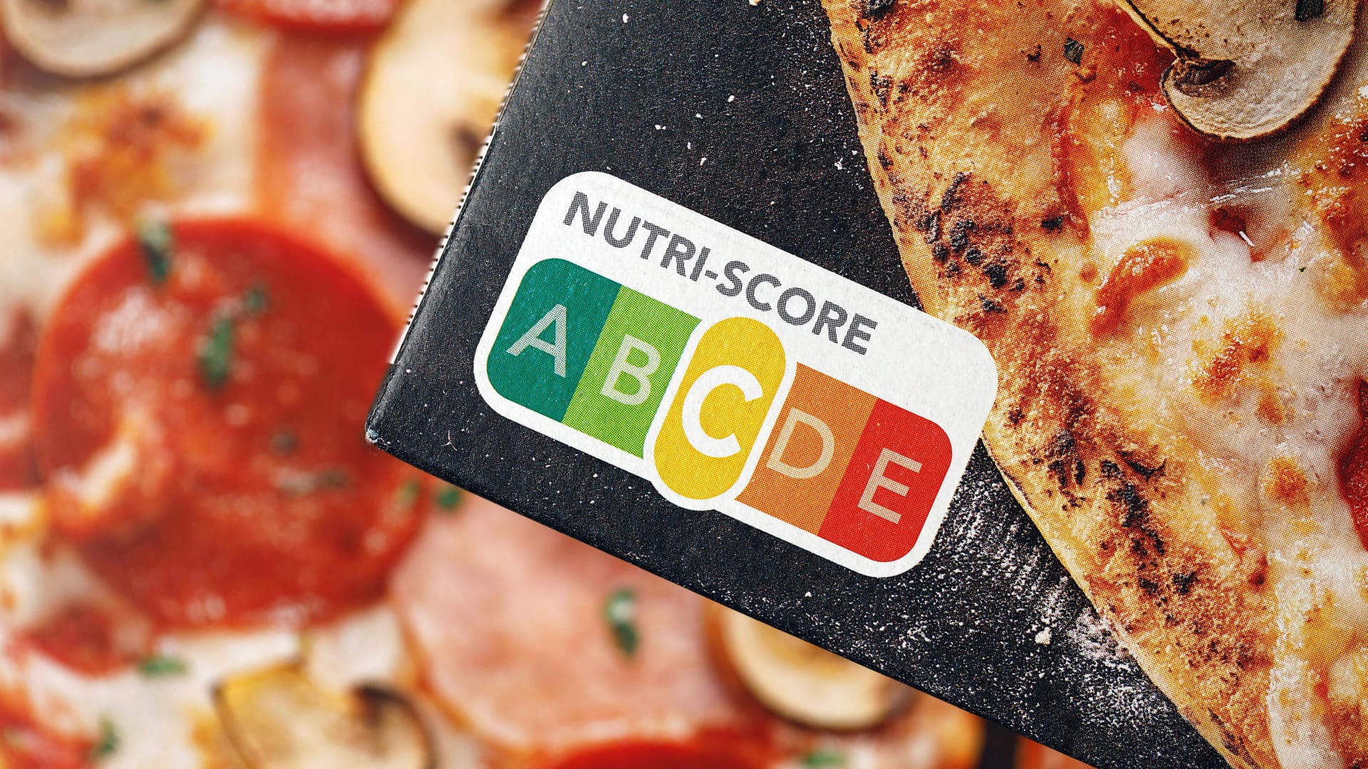 Nutri-Score: Die fünfstufige Farb-Buchstabenkombination reicht von einem grünen A bis zum roten E.