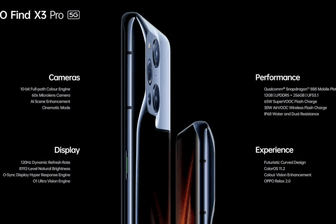 Das Oppo Find X3 Pro mit technischen Daten: Das Smartphone soll vor allem mit seiner Farbwiedergabe beeindrucken.
