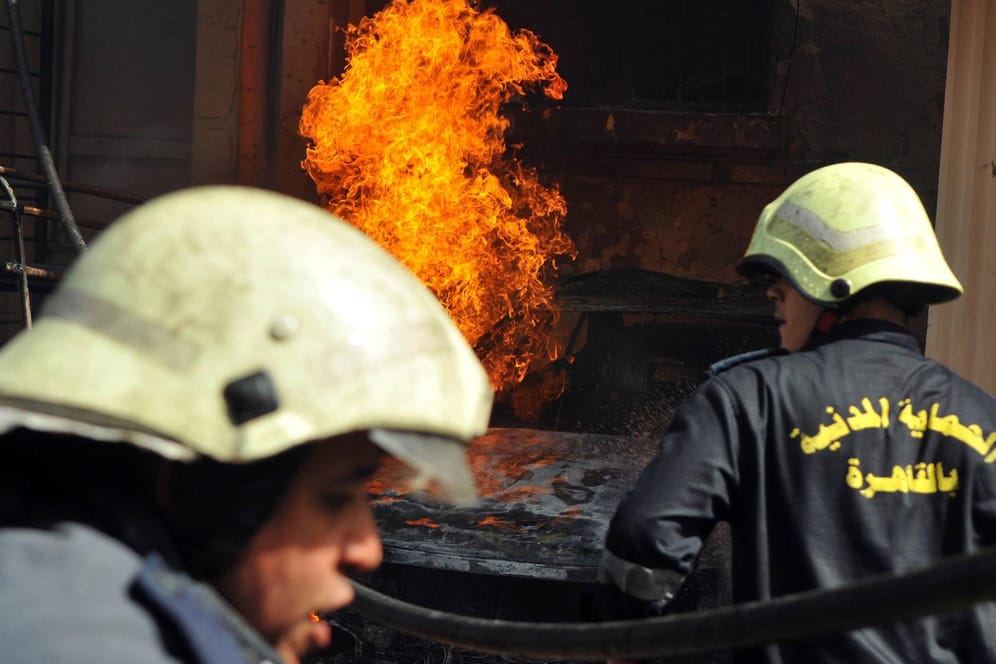 Feuerwehr in Ägypten: Immer wieder kommt es in Ägypten zu Bränden und Unfällen (Symbolbild).