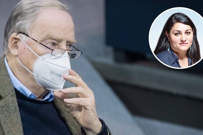 AfD-Politiker Alexander Gauland sitzt im Bundestag: t-online-Kolumnistin Lamya Kaddor sieht die Verwendung des Begriffes "alter weißer Mann" für politische Gegner kritisch.