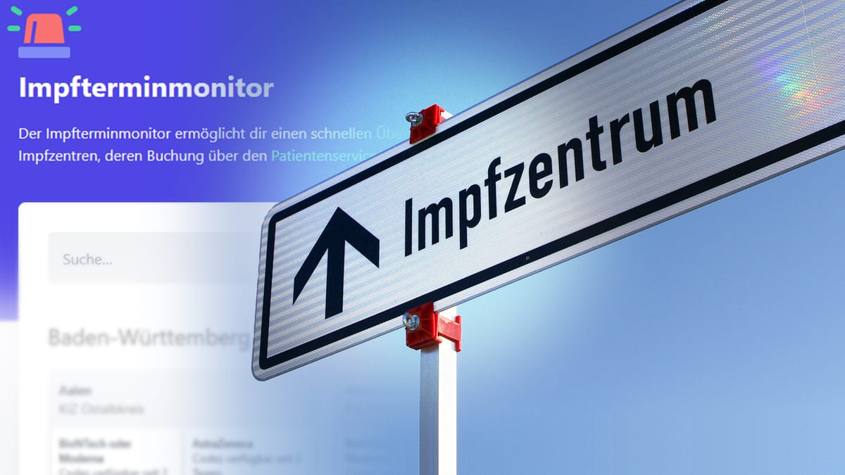 Auf dem Weg zum Impfzentrum: Der Impfterminmonitor hat tausenden Impfwilligen geholfen, einen Termin zu finden. Jetzt musste er abgeschaltet werden.