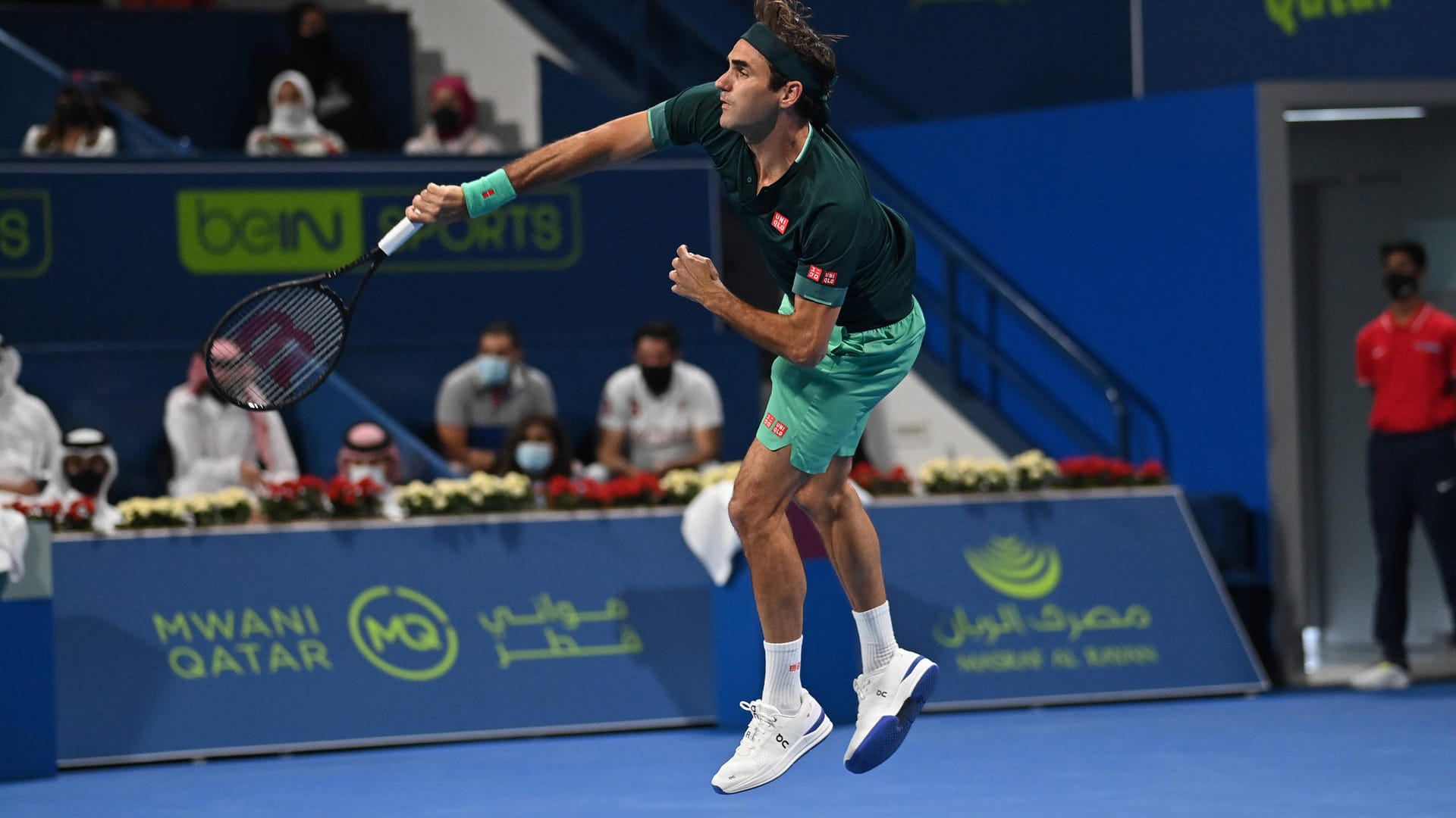 Roger Federer scheitert im Viertelfinale des ATP-Turniers von Doha.