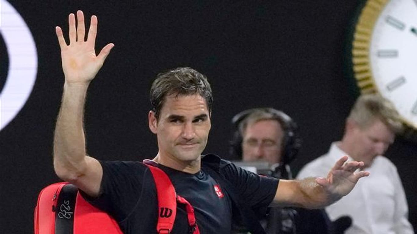 Ist beim ATP-Turnier in Doha ausgeschieden: Roger Federer.