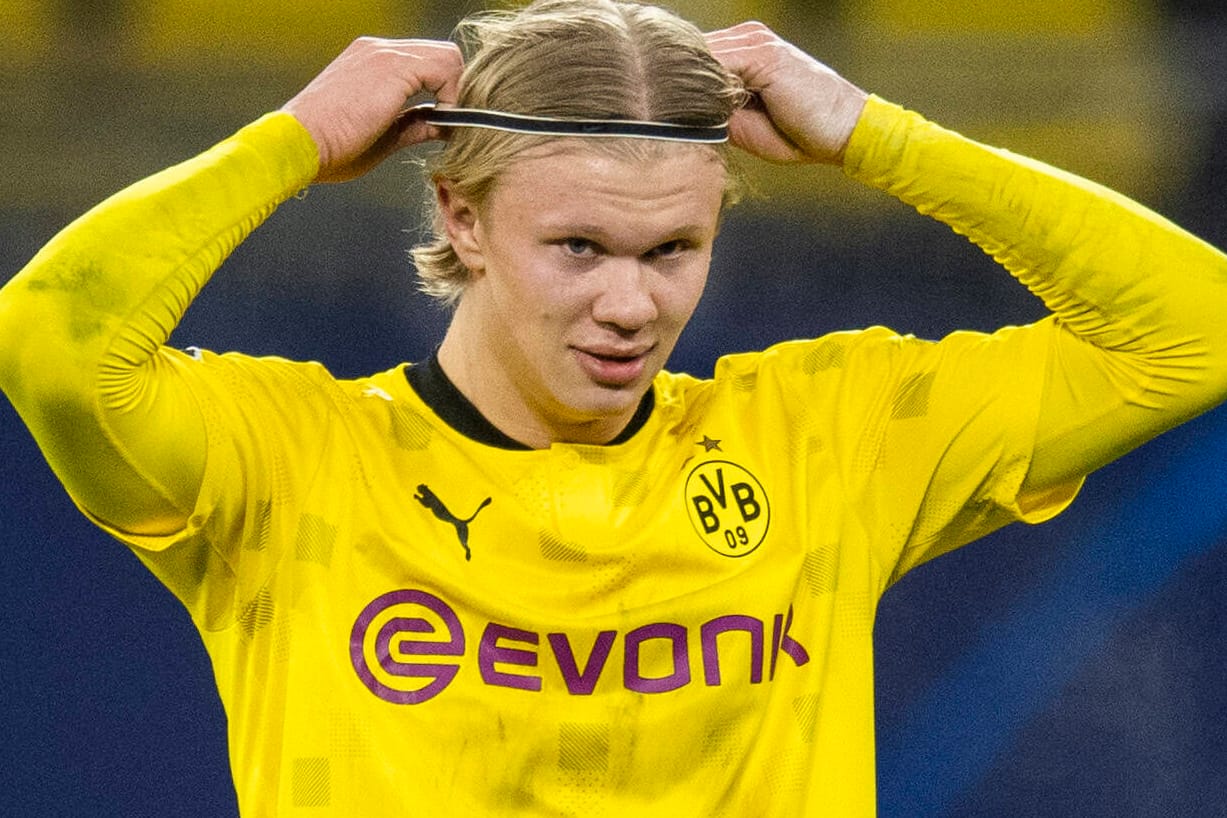 Begehrt: Dortmunds Erling Haaland hat mit Toren am Fließband auf sich aufmerksam gemacht.