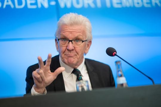 Steht vor einer dritten Amtszeit: Baden-Württembergs Ministerpräsident Winfried Kretschmann.