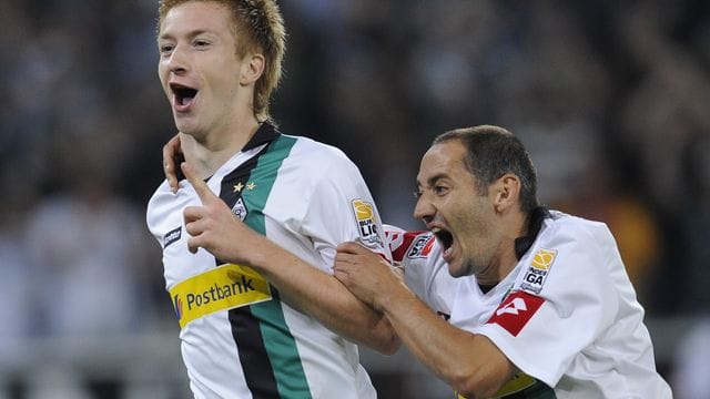 Schlug 2009 gleich ein bei Borussia Mönchengladbach: Marco Reus (l).