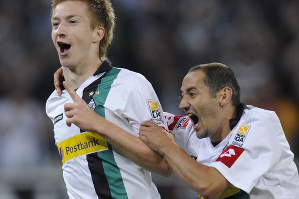 Schlug 2009 gleich ein bei Borussia Mönchengladbach: Marco Reus (l).