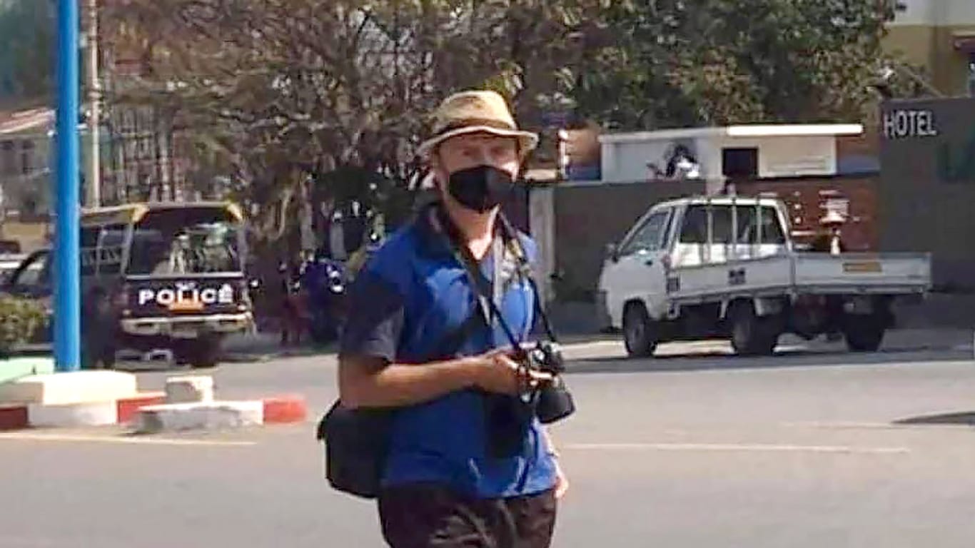 Der polnische Journalist: Das Militär in Myanmar hat ihn festgenommen.