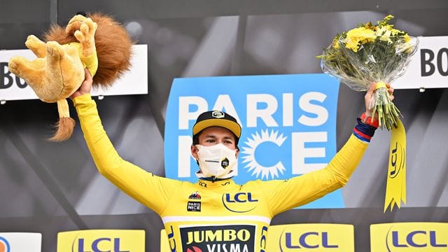 Ist bei Paris-Nizza weiter auf Kurs Gesamtsieg: Primoz Roglic.