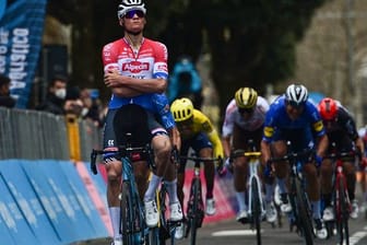 Etappensieger bei Tirreno-Adriatico: Mathieu van der Poel.