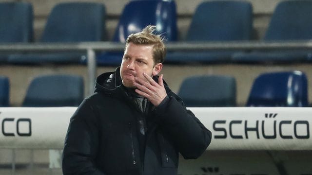 Will mit Bremen auch gegen die Bayern punkten: Werder-Coach Florian Kohfeldt. Will mit Bremen auch gegen die Bayern punkten: Werder-Coach Florian Kohfeldt.